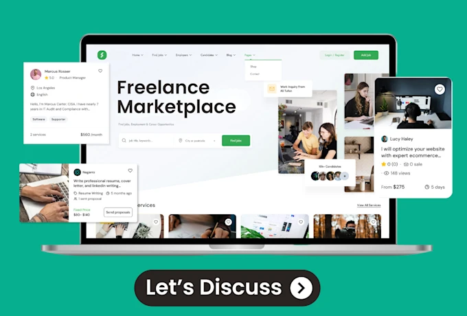 I will design, redesign wordpress landing page elementor